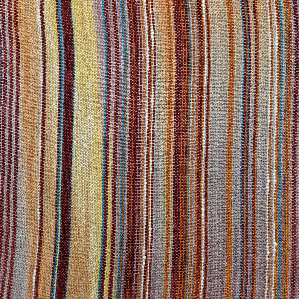Close up of the Desert Lichen Wone weave structure and colors
