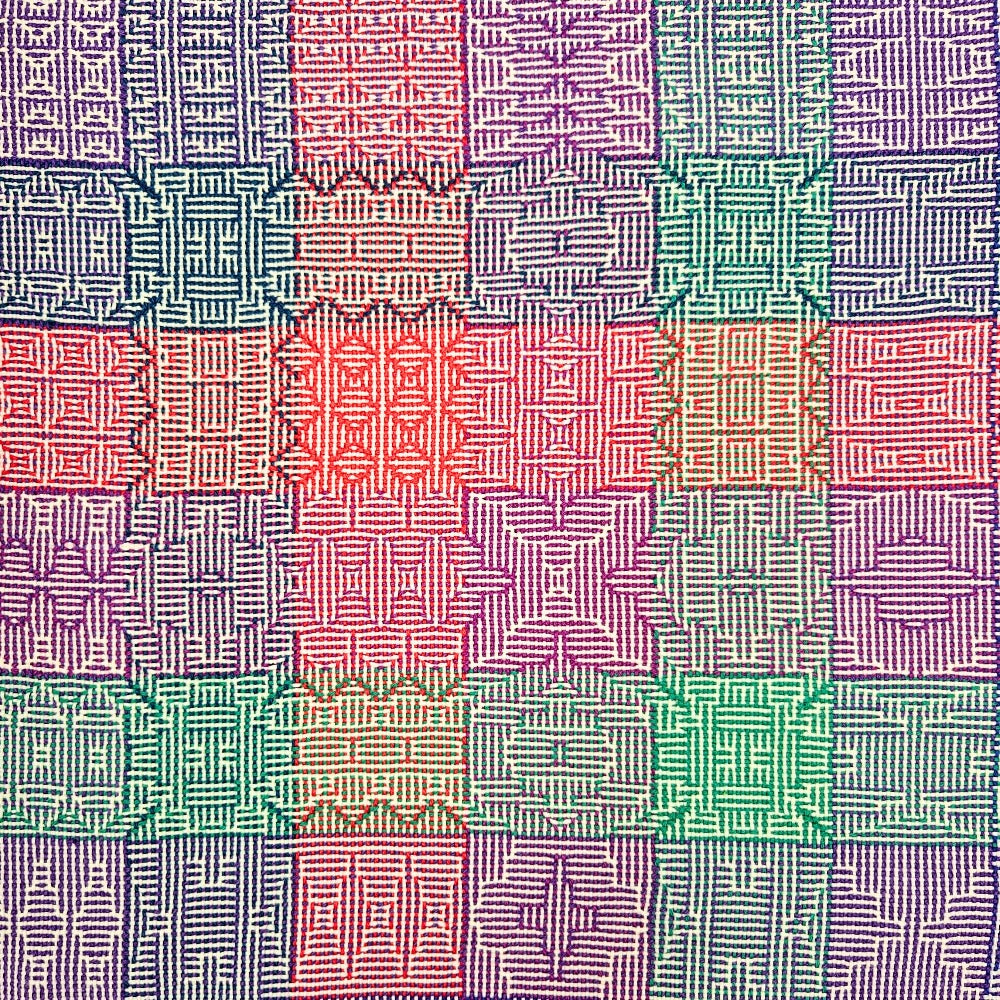 Bamboo Shadows Shawl close up