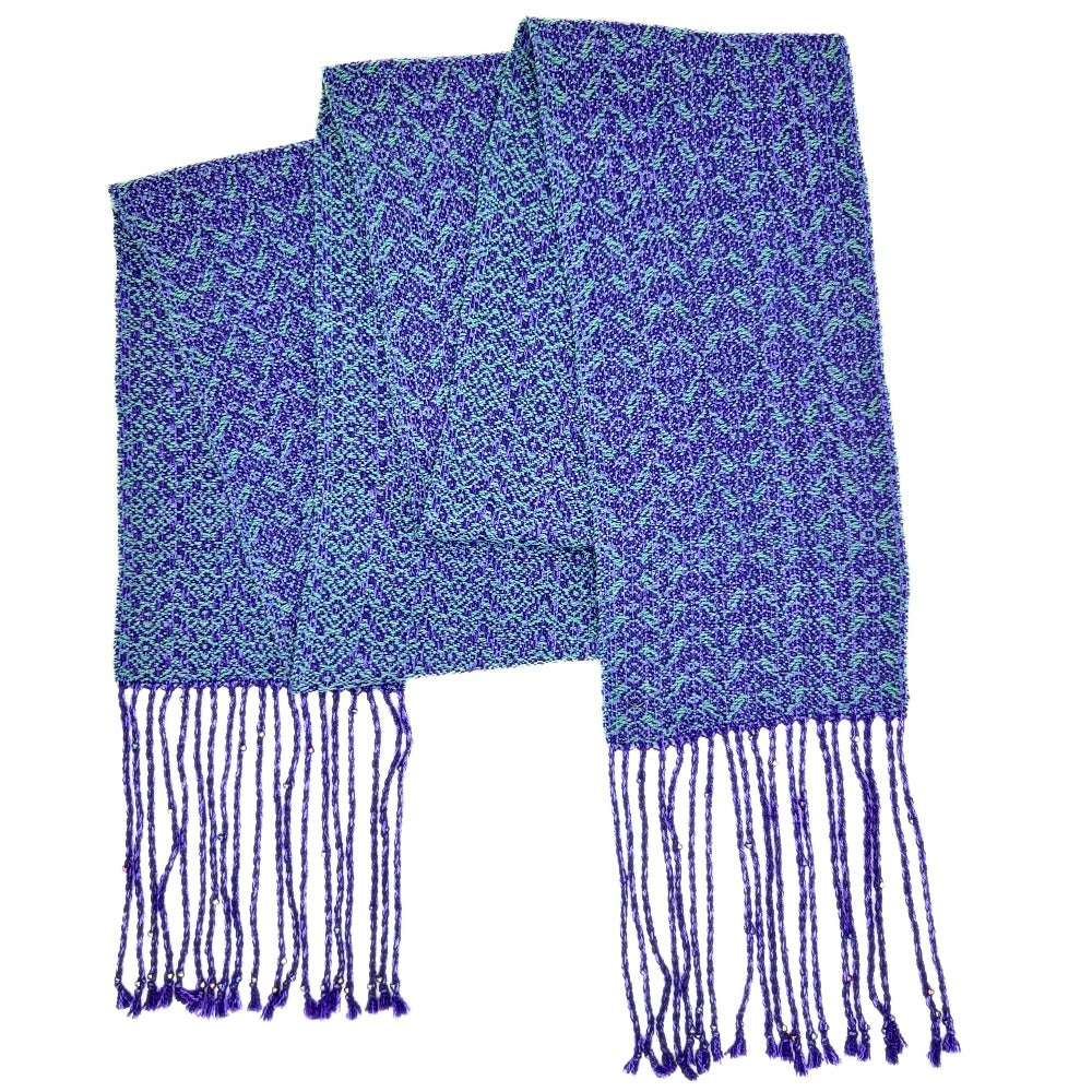 Summer Birds Scarf close up