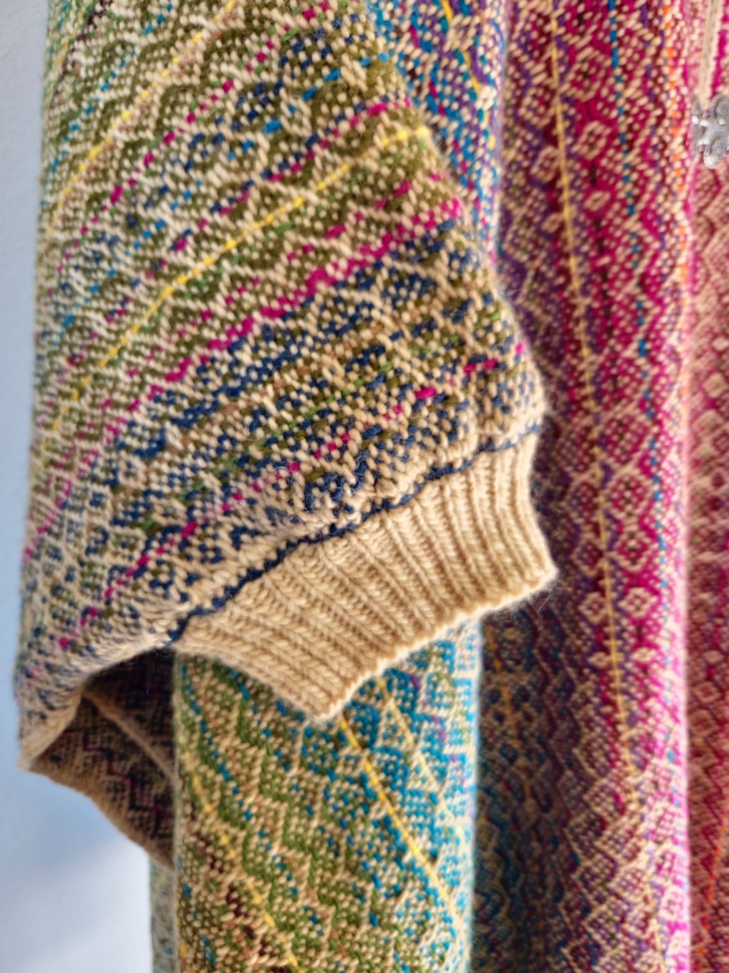 Cloaked in Happiness Cloak sleeve cuff
