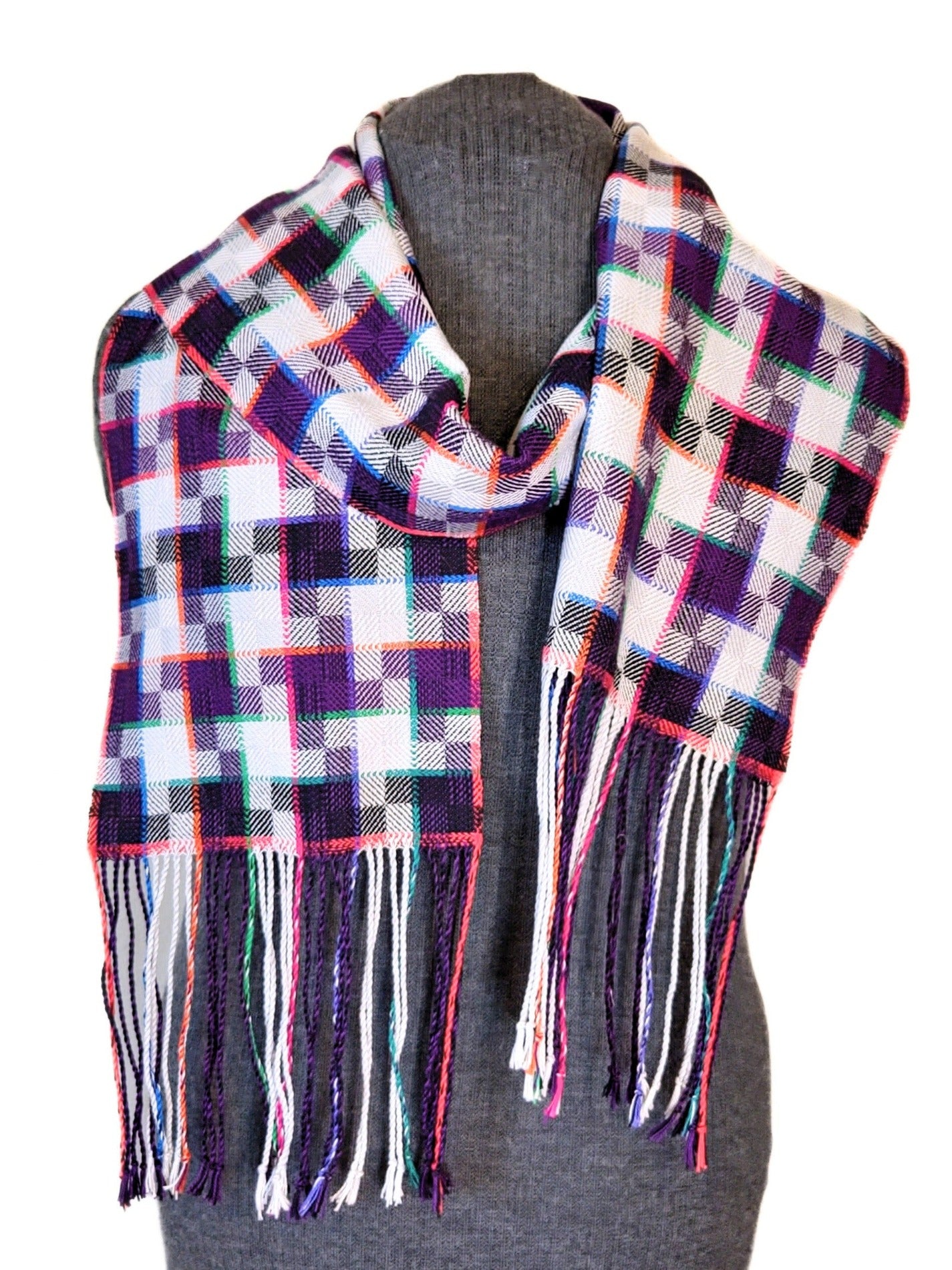 As Black and White as it Gets scarf