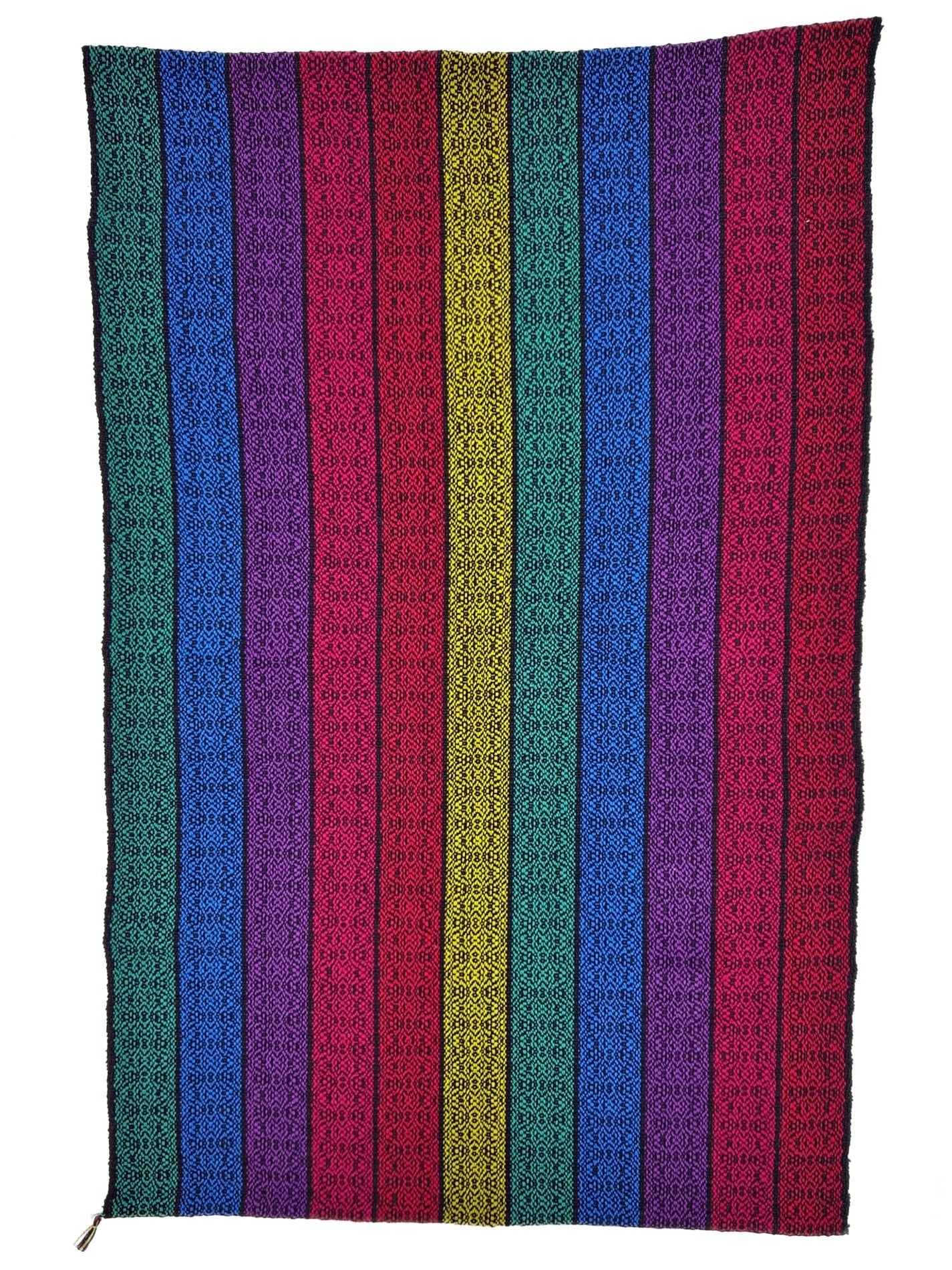 Rainbow stripes hand towel