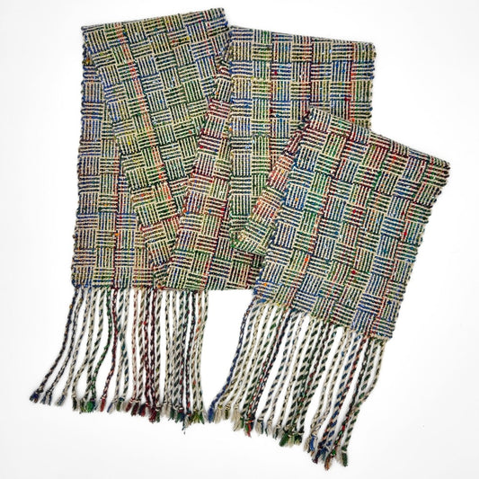 Logcabin Scarf on a Rigid Heddle Loom