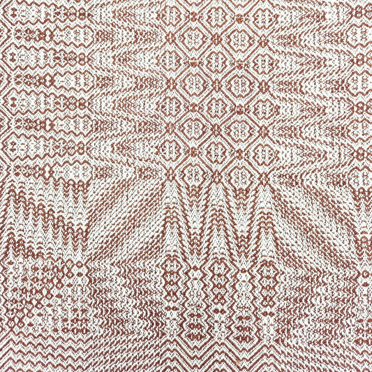 Linen and Cotton Hand Towels - Brown and White