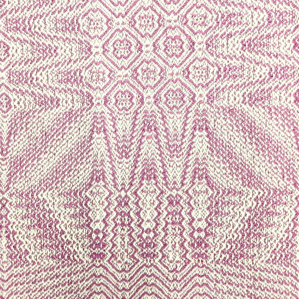 Hemp and Cotton Hand Towels - Lavender and White