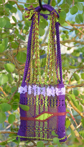 Treasure Bag on a Rigid Heddle Loom