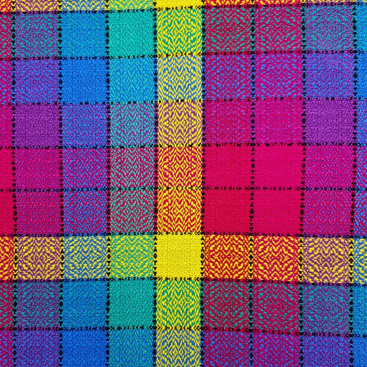 Rainbow squares hand towel