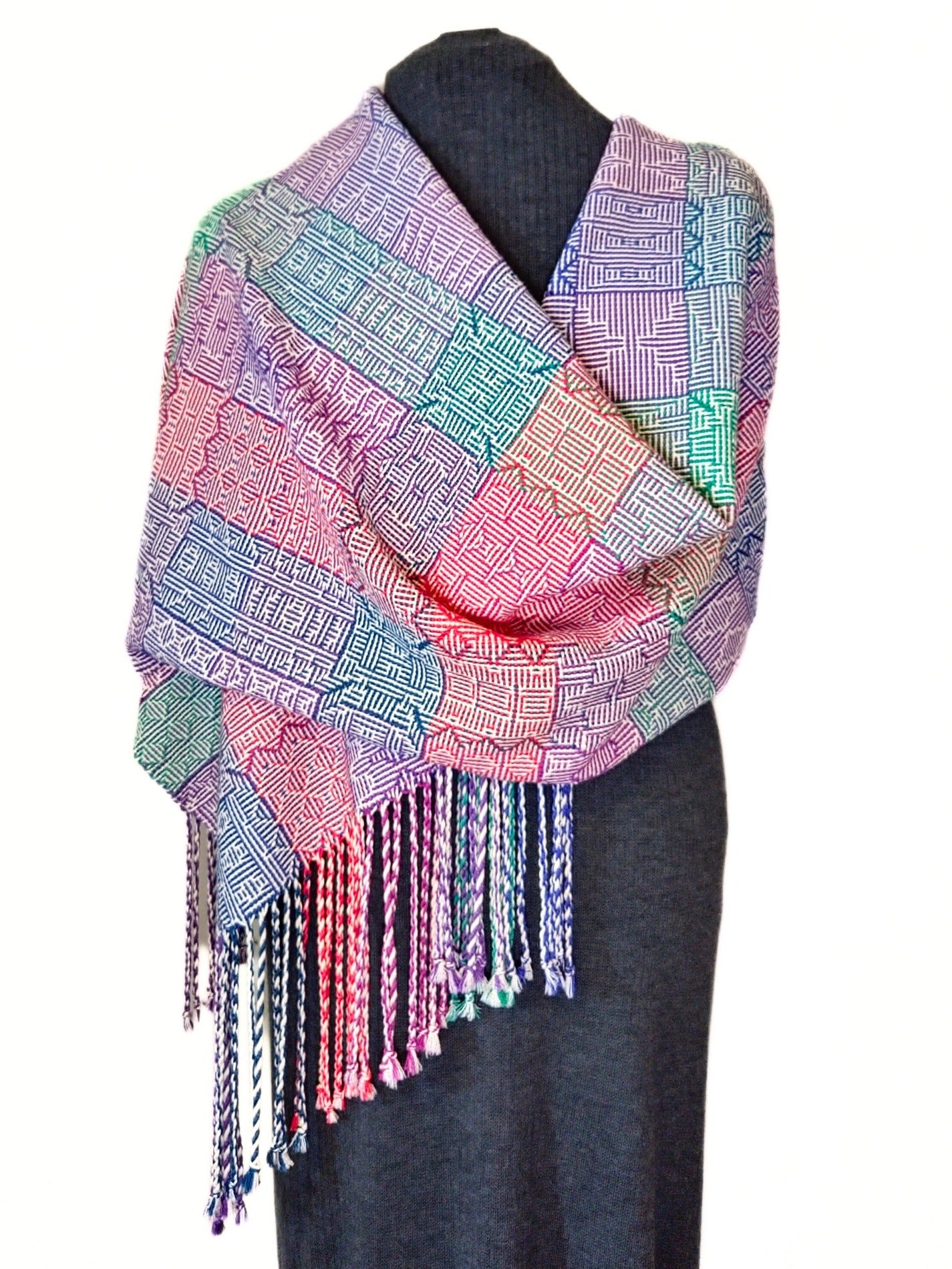 Bamboo Shadows Shawl