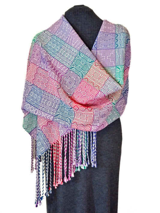 Bamboo Shadows Shawl