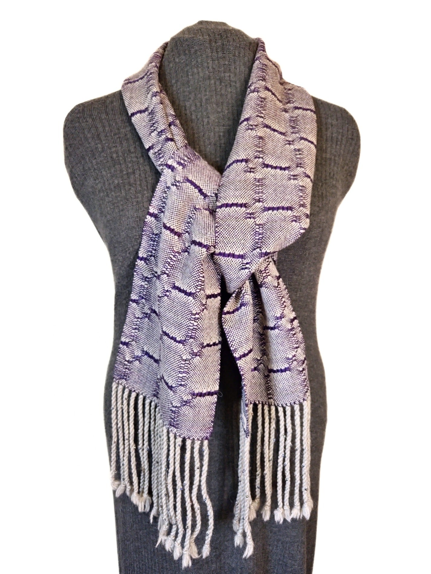 Never Enough Purple scarf